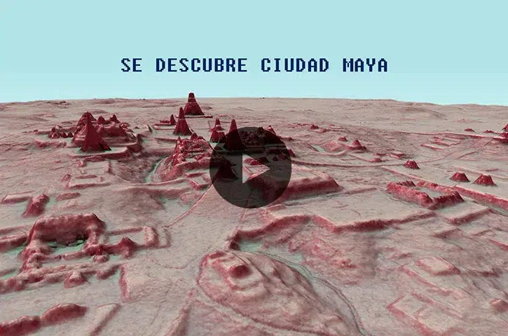 Descubren una enorme ciudad maya en la selva de Guatemala